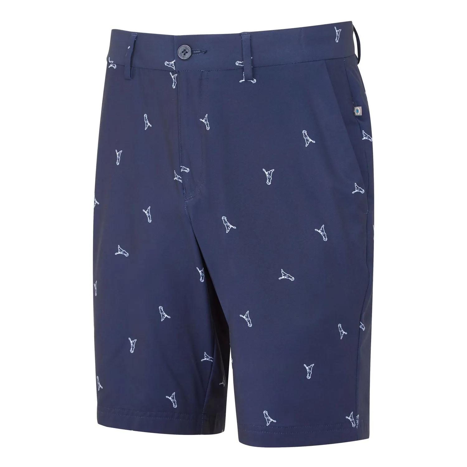 Ping Swift Mr. Ping Golf Shorts - Navy/White sold by Original Green