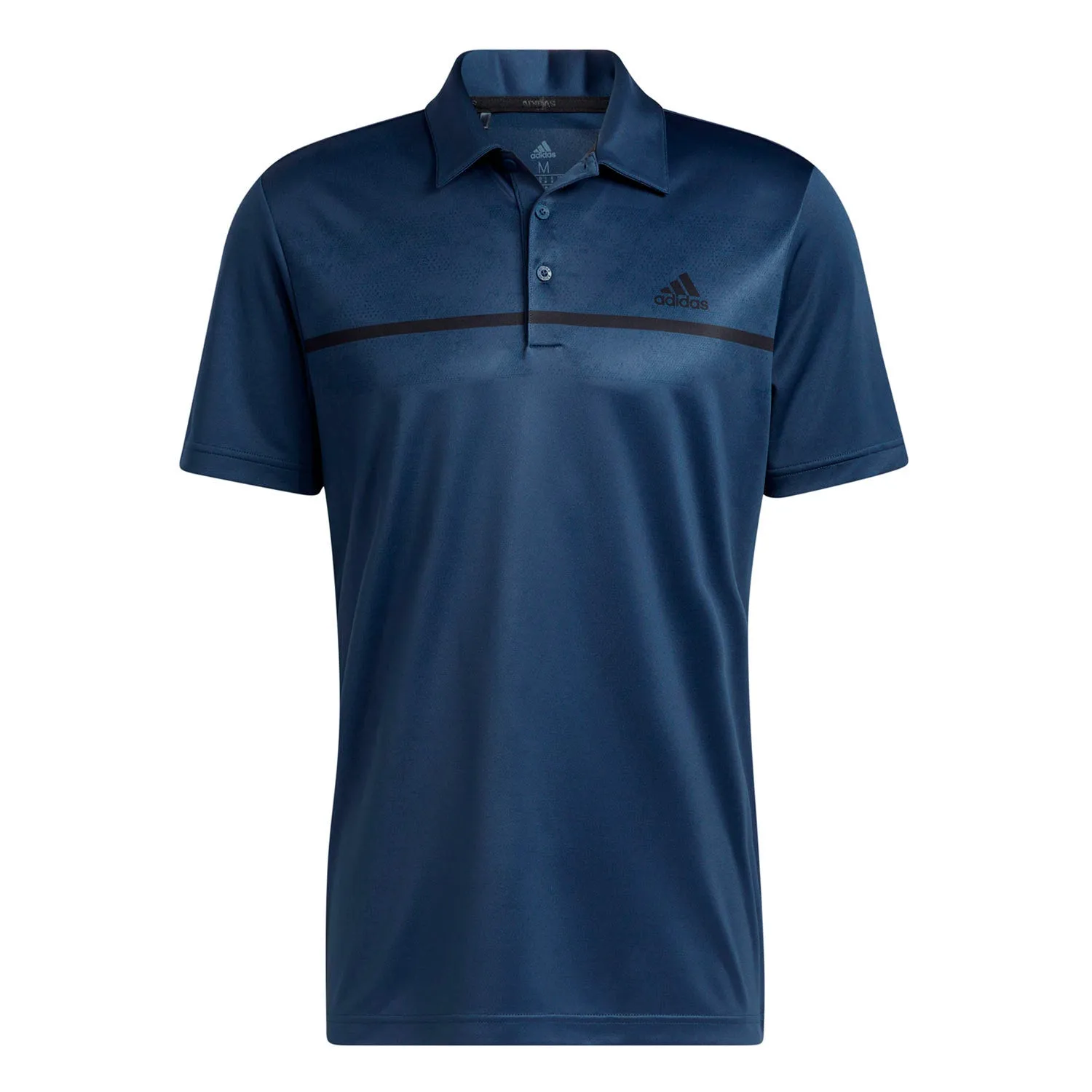 adidas Golf Chest Print Polo Shirt - Crew Navy sold by Original Green