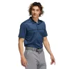adidas Golf Chest Print Polo Shirt - Crew Navy sold by Original Green