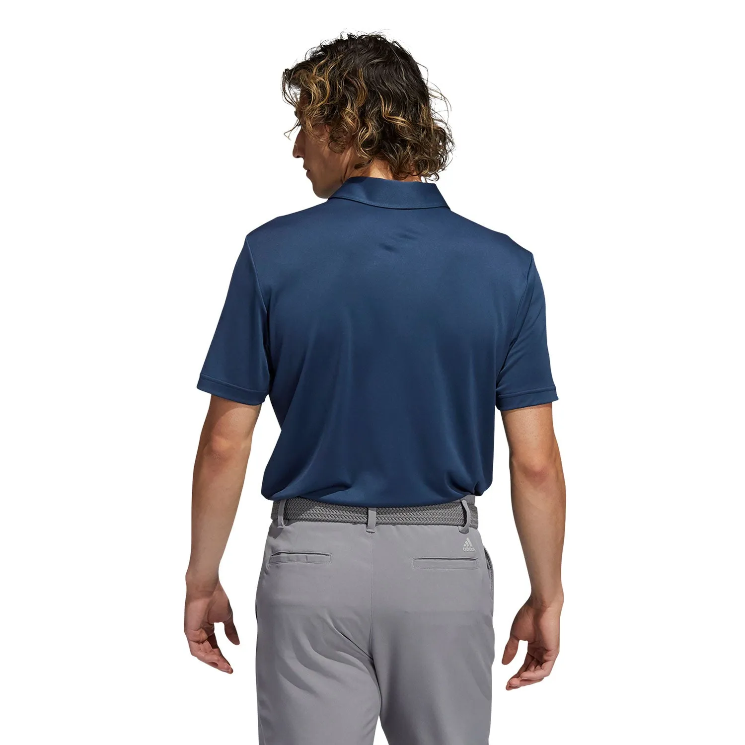 adidas Golf Chest Print Polo Shirt - Crew Navy sold by Original Green product image thumbnail 2