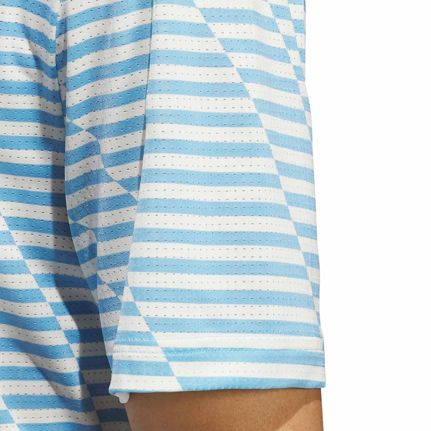 adidas Golf Ultimate365 Mesh Print Shirt - Semi Blue Burst/Ivory sold by Original Green product image thumbnail 3