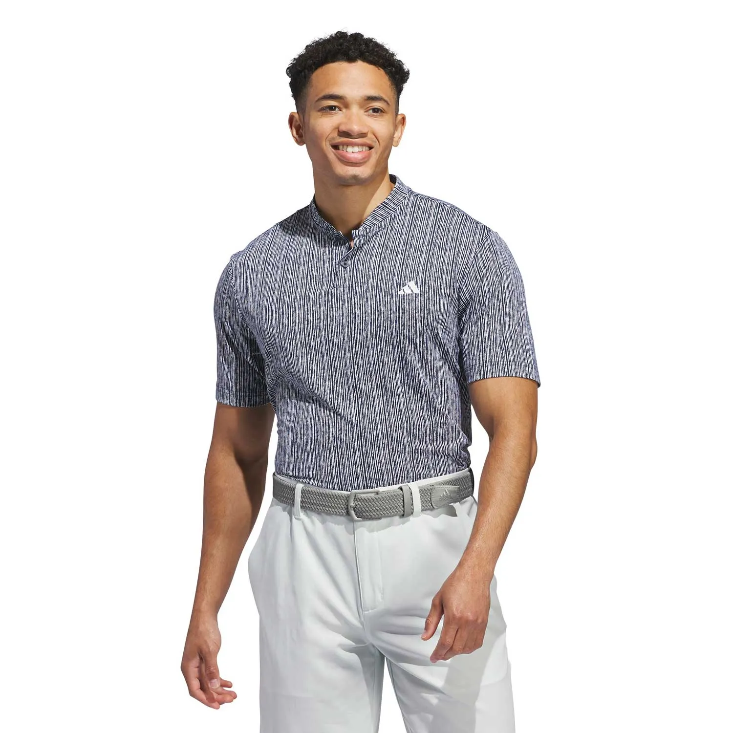 adidas Golf Ultimate365 Sport Stripe Polo - Collegiate Navy/White sold by Original Green product image thumbnail 4