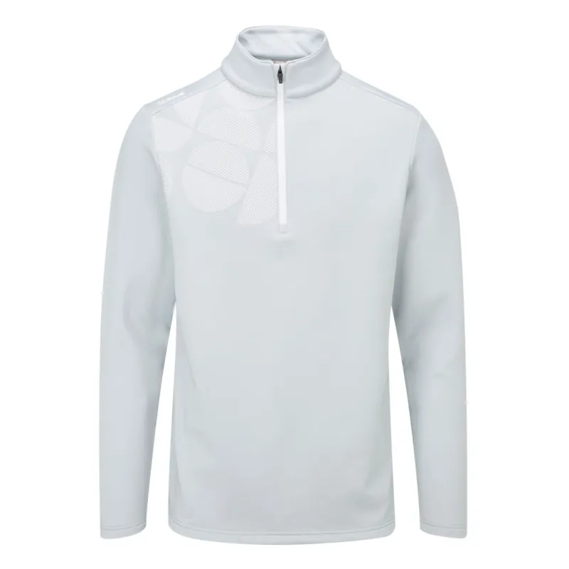 Ping Elevation Half Zip Fleece Golf Top - Pearl Grey sold by Original Green