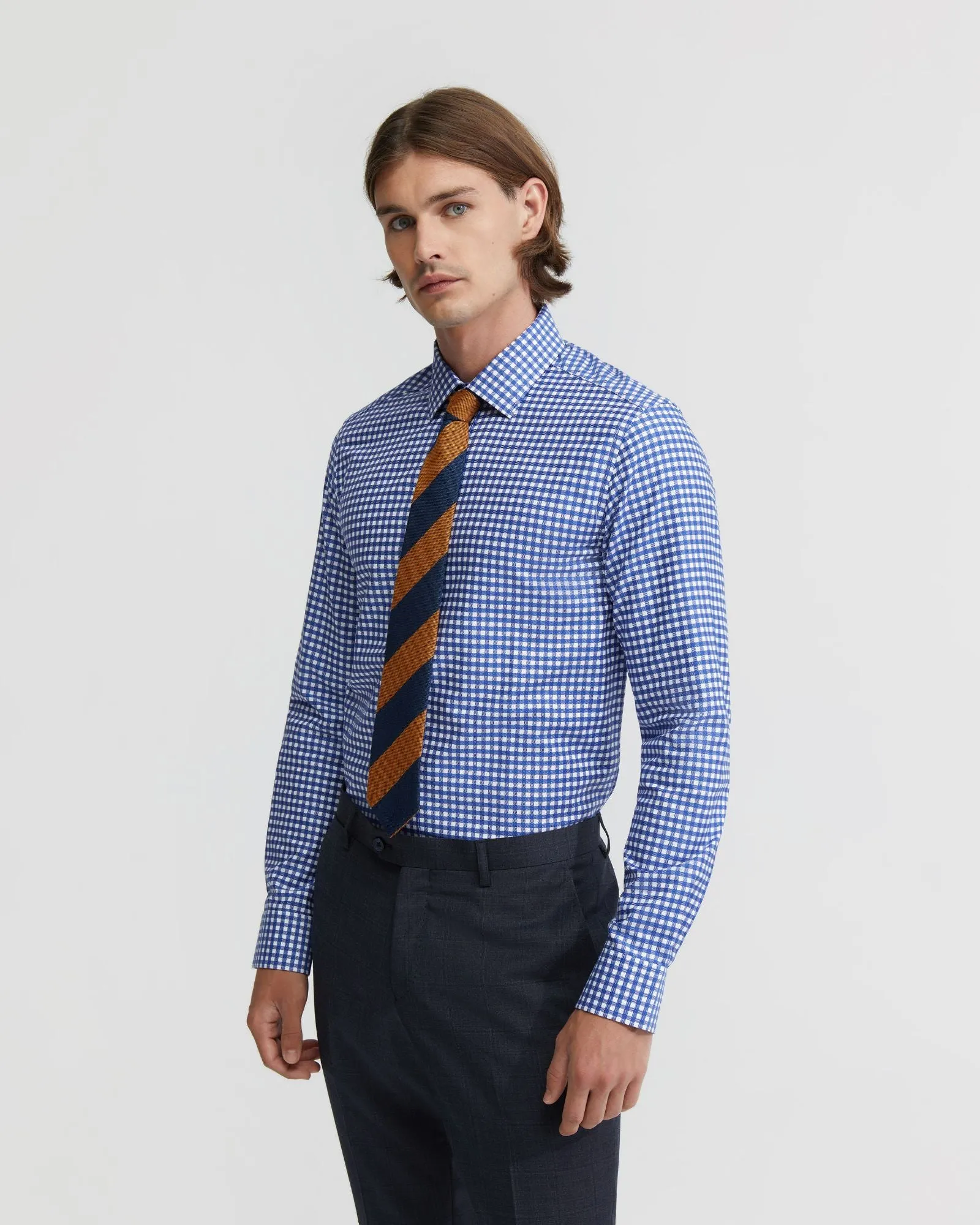 Beckton Checked Cotton Shirt sold by Oxford Shop product image thumbnail 2