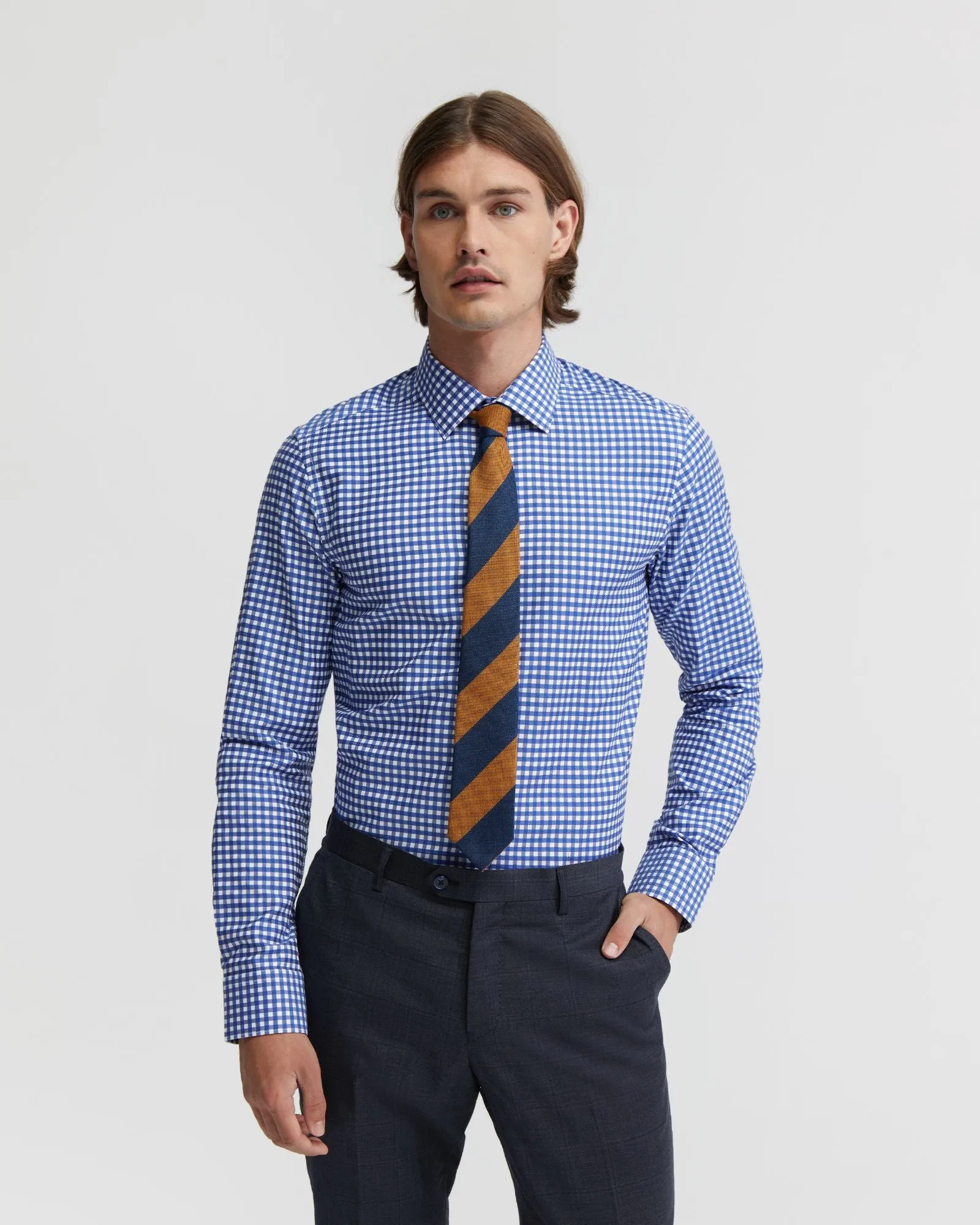 Beckton Checked Cotton Shirt sold by Oxford Shop