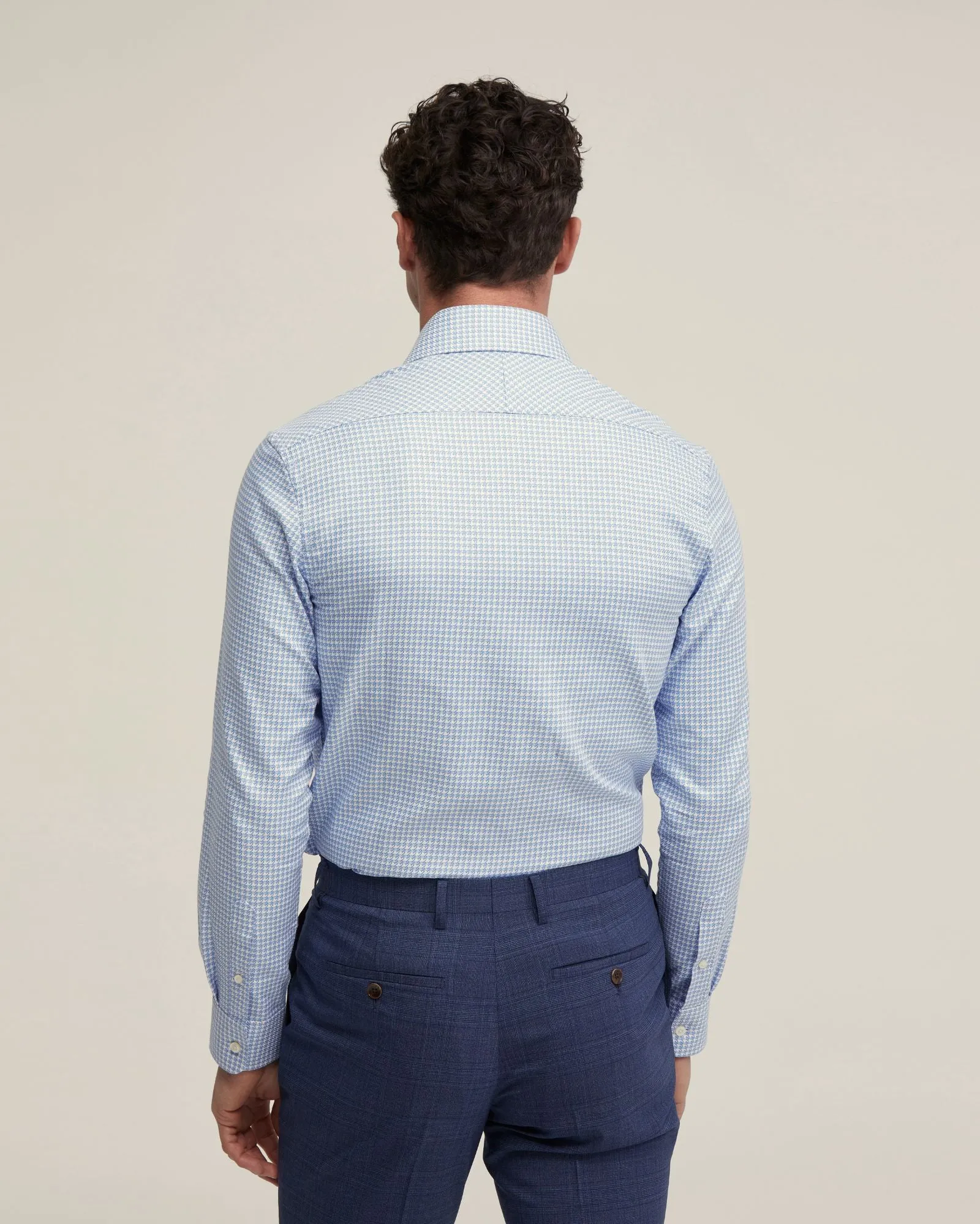 Trafalgar Dobby Shirt sold by Oxford Shop product image thumbnail 3