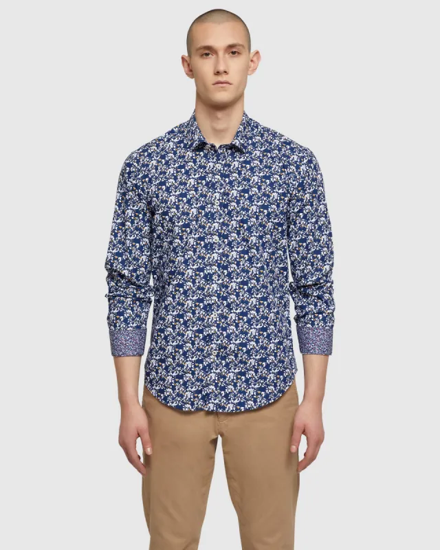 Kenton Floral Printed Shirt sold by Oxford Shop