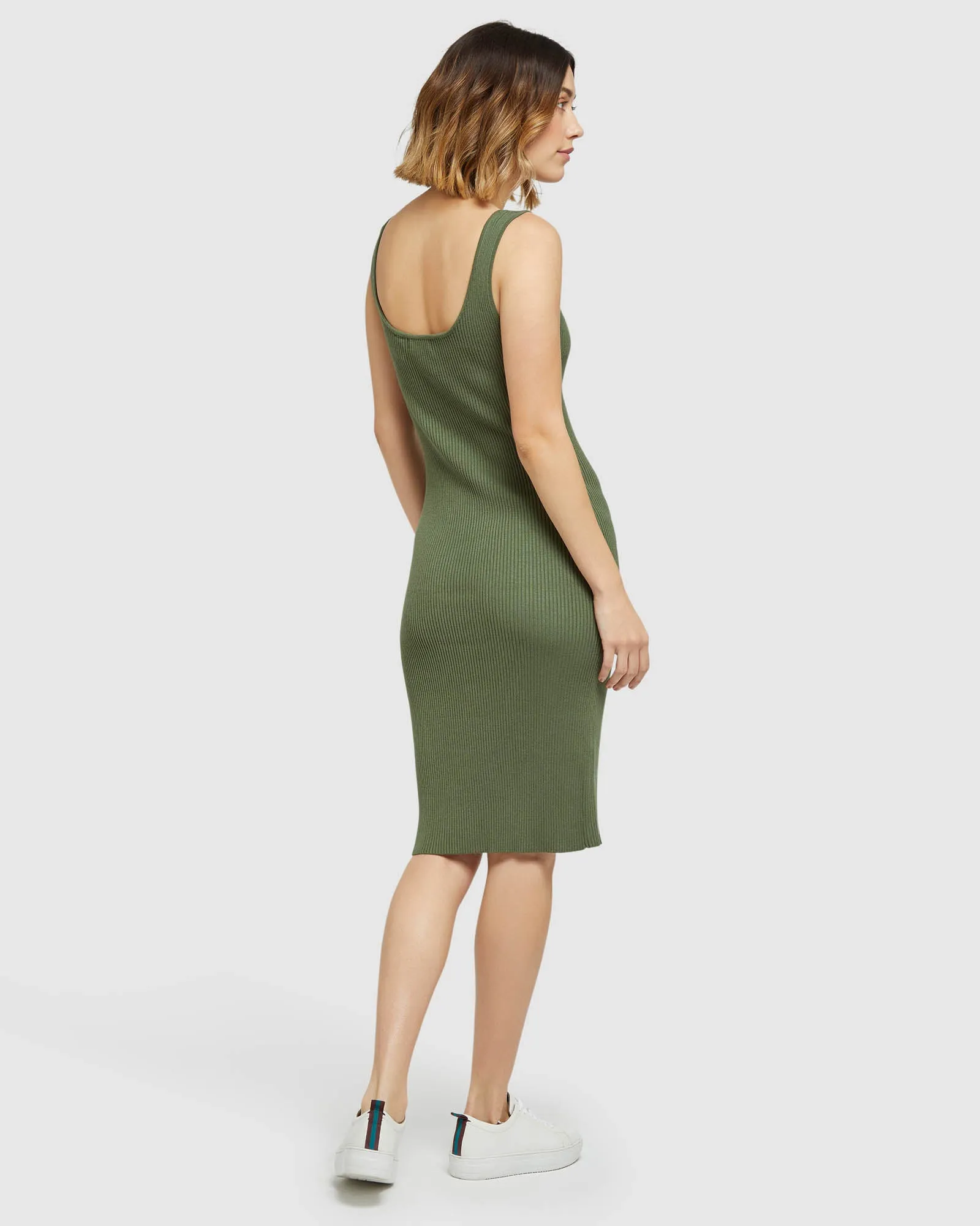 Robbie Knitted Stretch Dress sold by Oxford Shop product image thumbnail 3