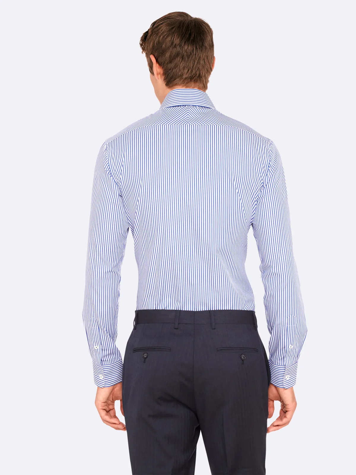 Trafalgar Stripe Shirt sold by Oxford Shop product image thumbnail 4