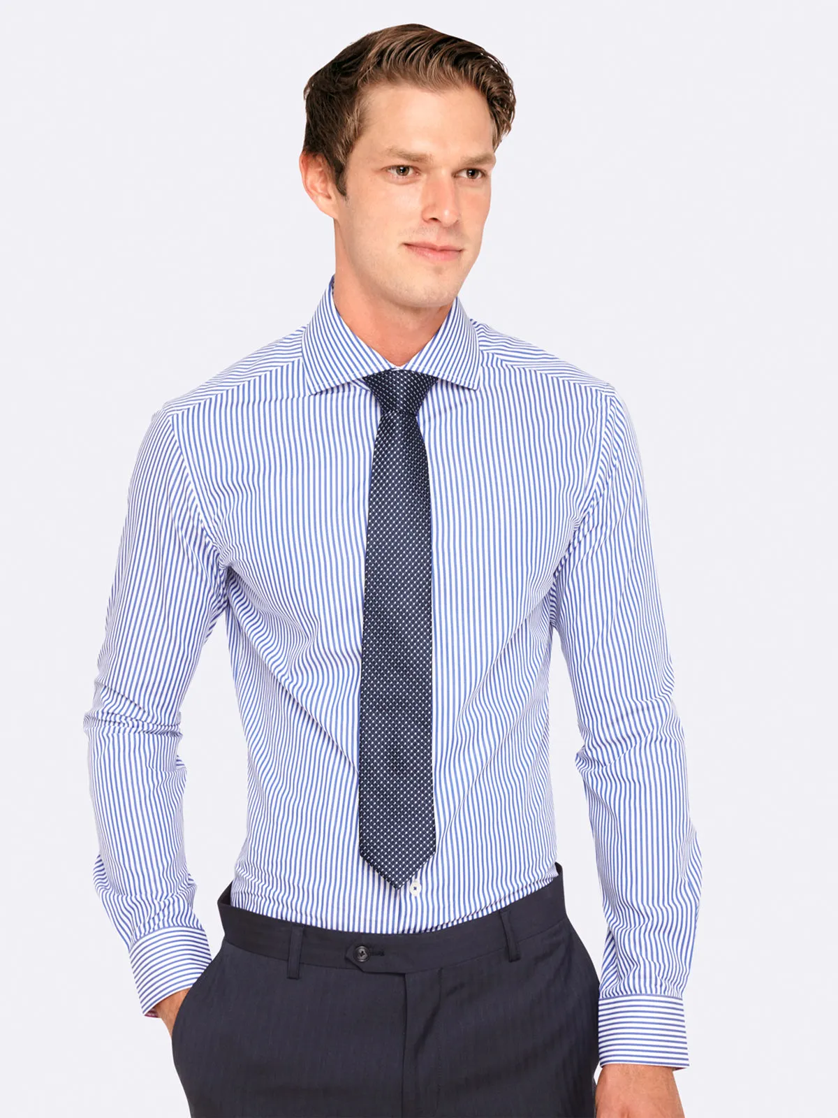 Trafalgar Stripe Shirt sold by Oxford Shop