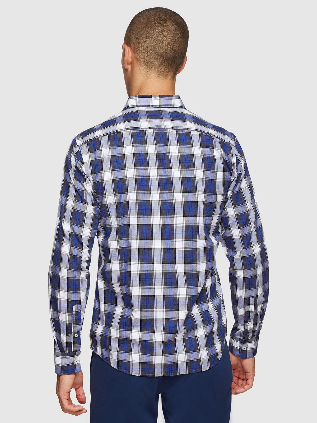 Stratton Checked Shirt sold by Oxford Shop product image thumbnail 3