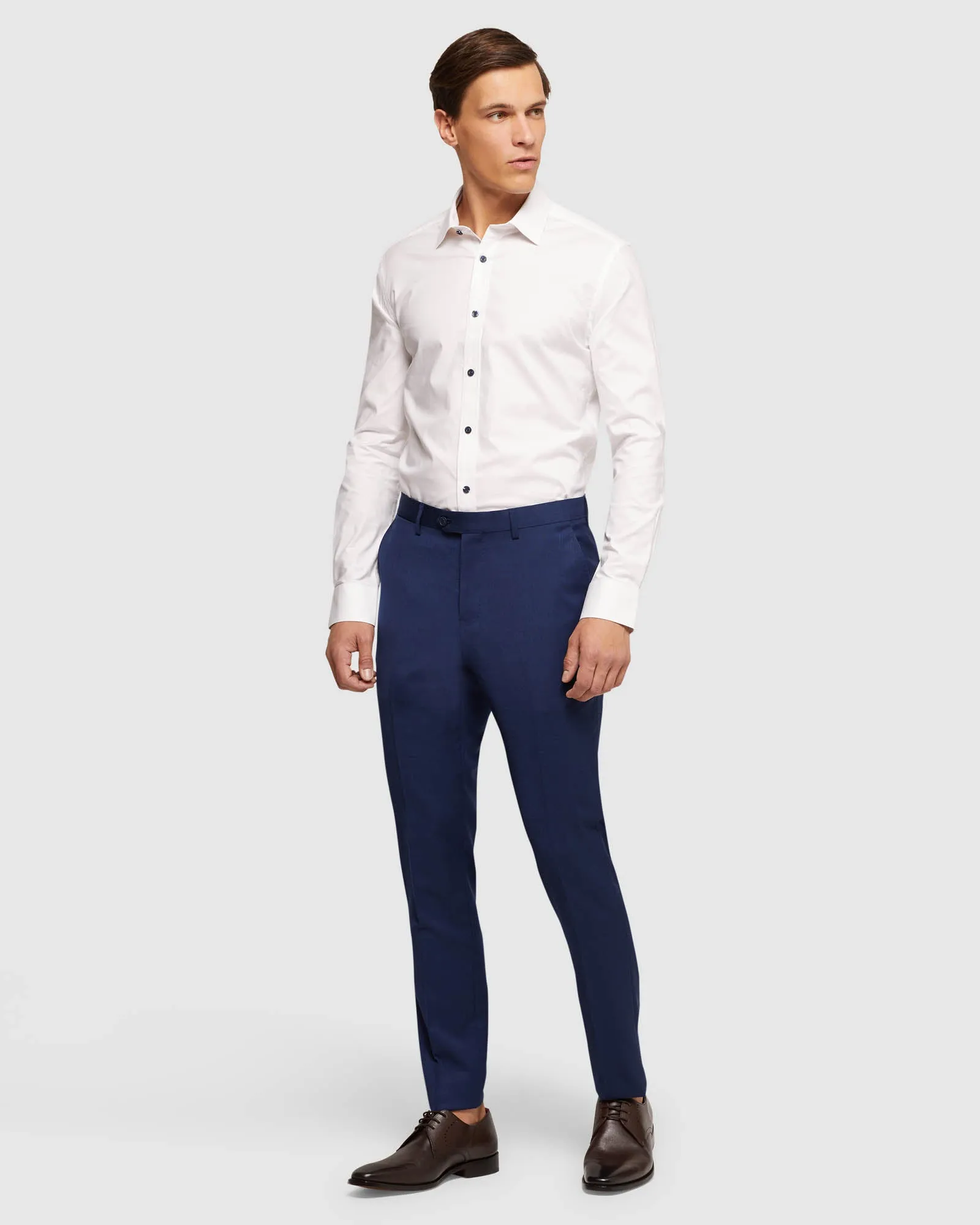 Beckton Cotton Spandex Shirt sold by Oxford Shop product image thumbnail 5