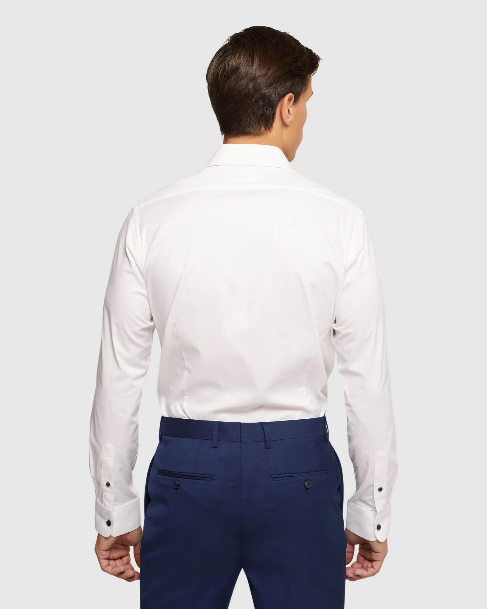 Beckton Cotton Spandex Shirt sold by Oxford Shop product image thumbnail 3