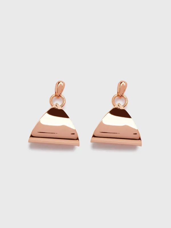 Posie Dropped Triangle Earrings sold by Oxford Shop