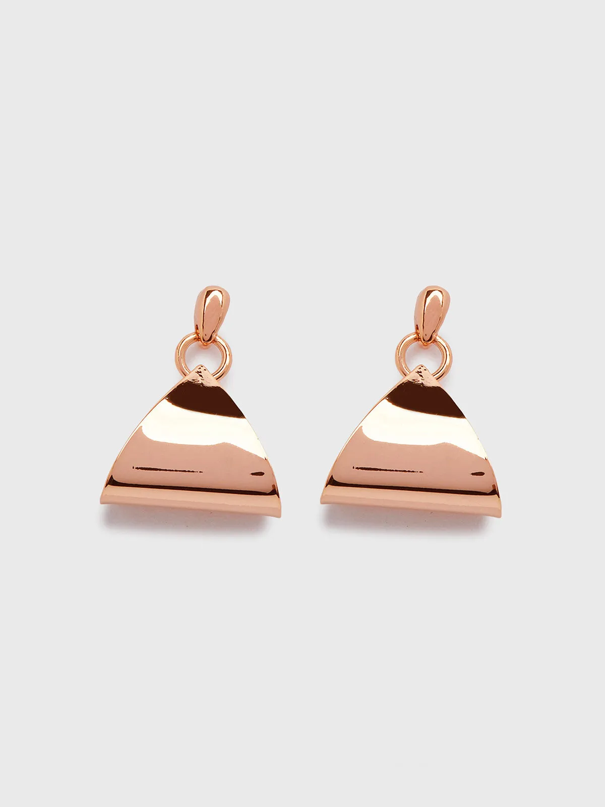 Posie Dropped Triangle Earrings sold by Oxford Shop