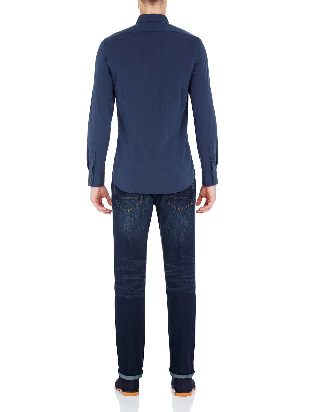 Kenton Dobby Shirt sold by Oxford Shop product image thumbnail 4