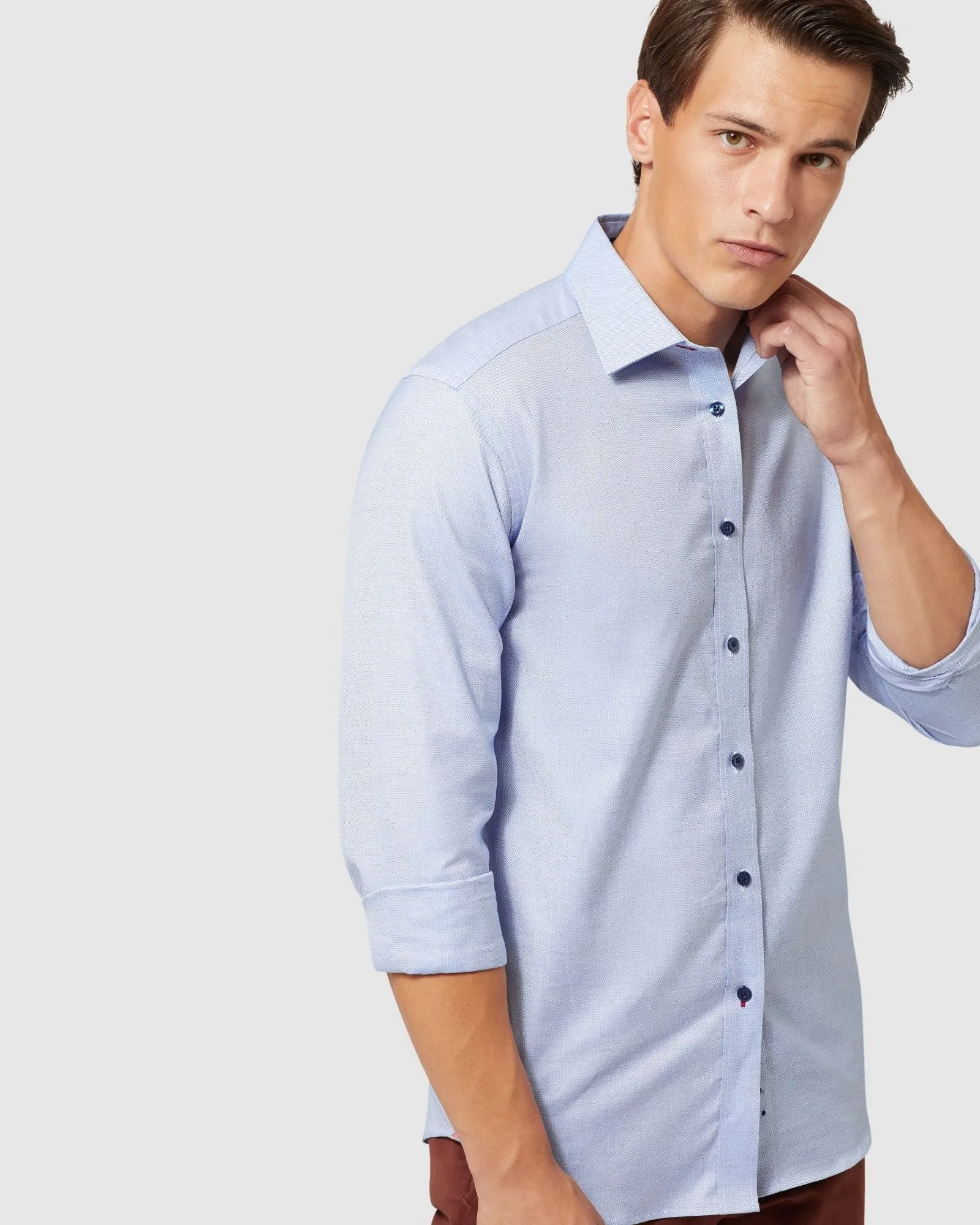 Beckton Dobby Shirt sold by Oxford Shop product image thumbnail 4