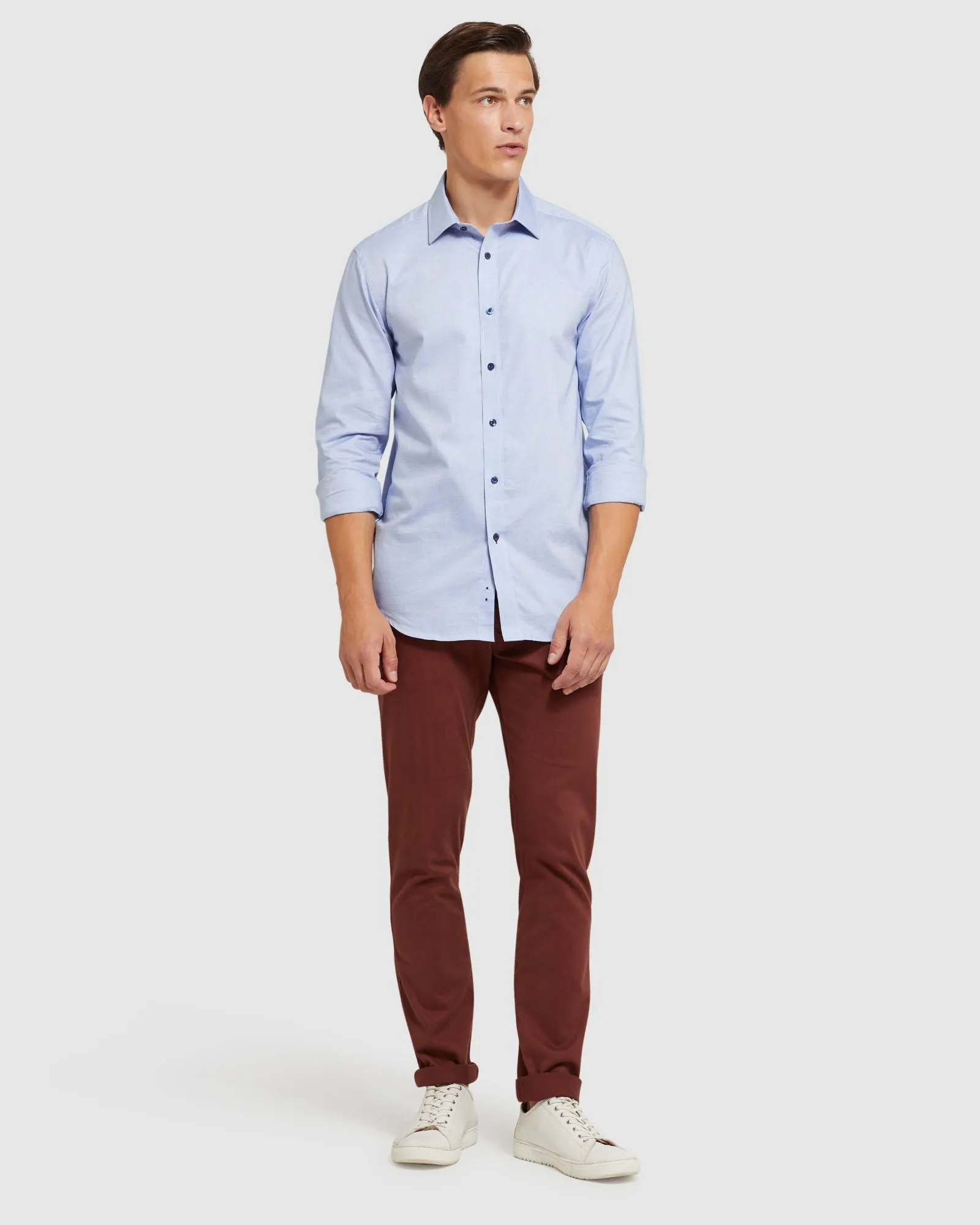Beckton Dobby Shirt sold by Oxford Shop product image thumbnail 5