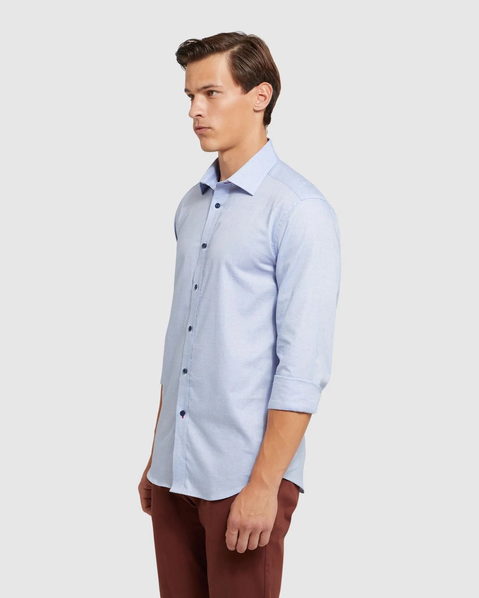 Beckton Dobby Shirt sold by Oxford Shop product image thumbnail 2