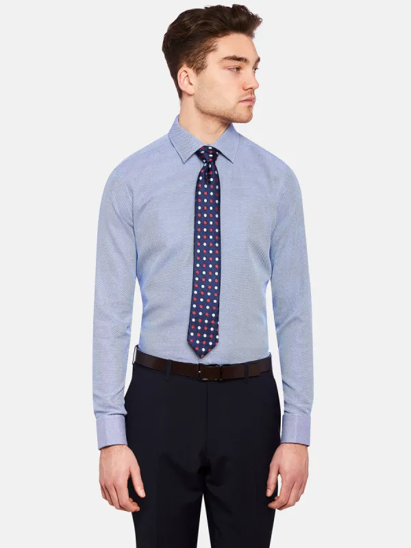 Beckton Dobby French Cuff Shirt sold by Oxford Shop