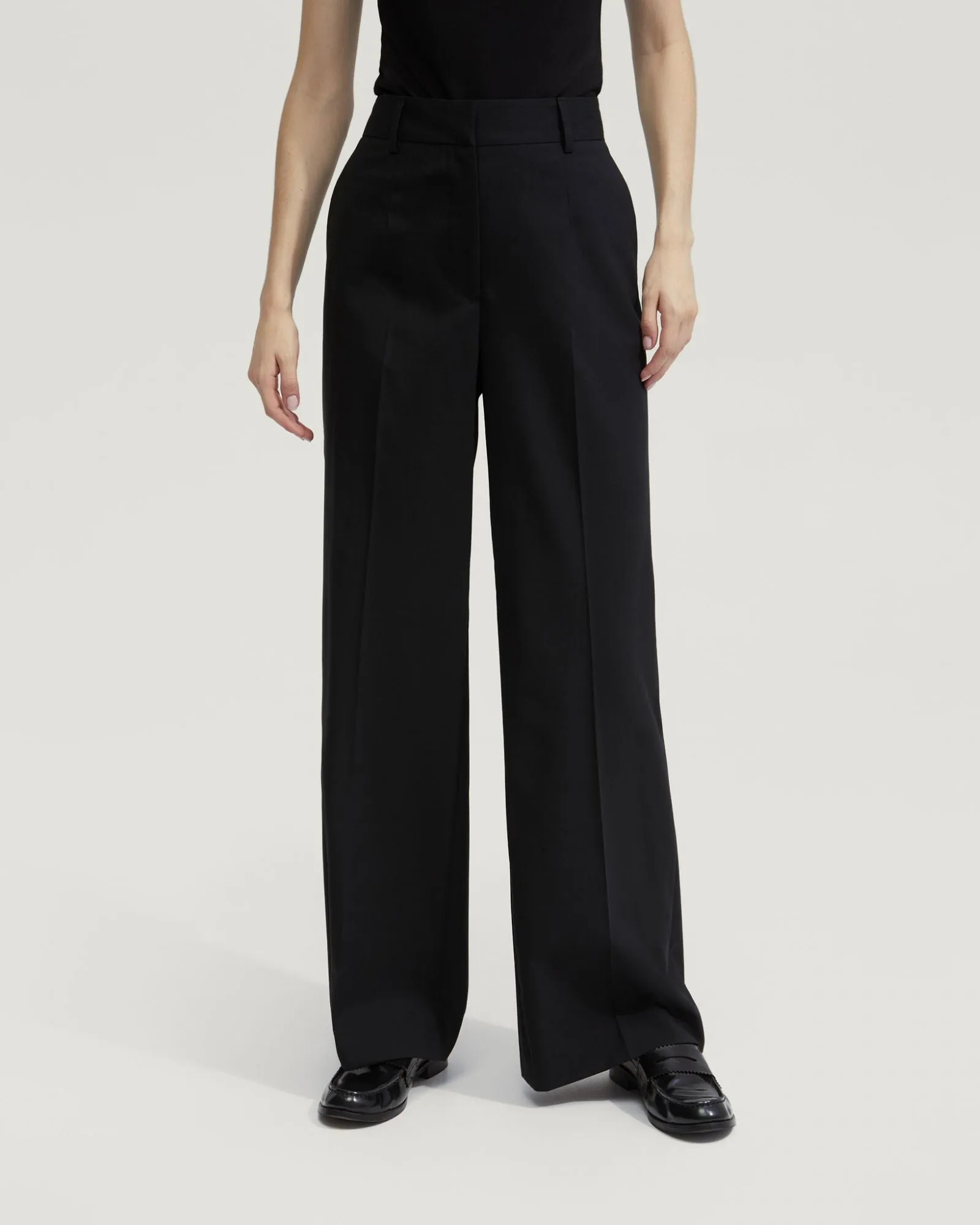 Lydia Wool Stretch Suit Pants sold by Oxford Shop