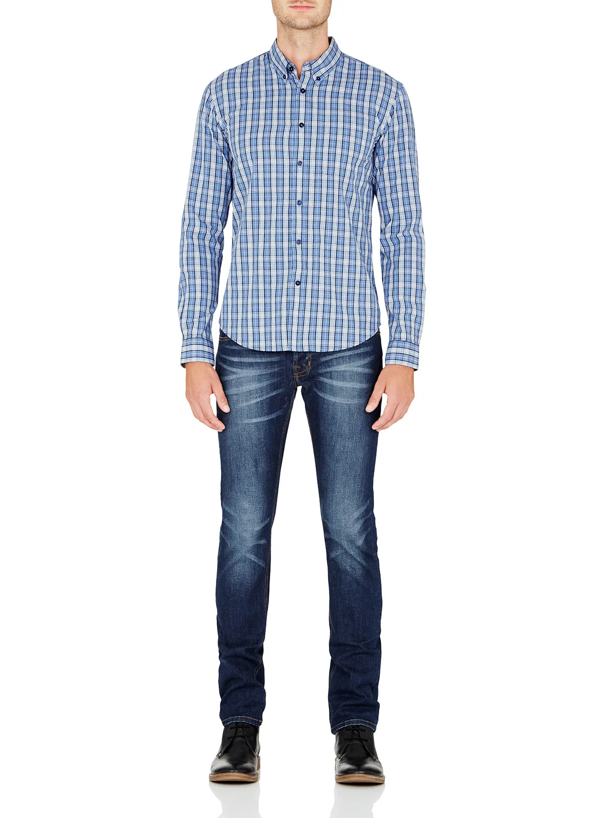 Uxbridge Shirt Sky sold by Oxford Shop product image thumbnail 2