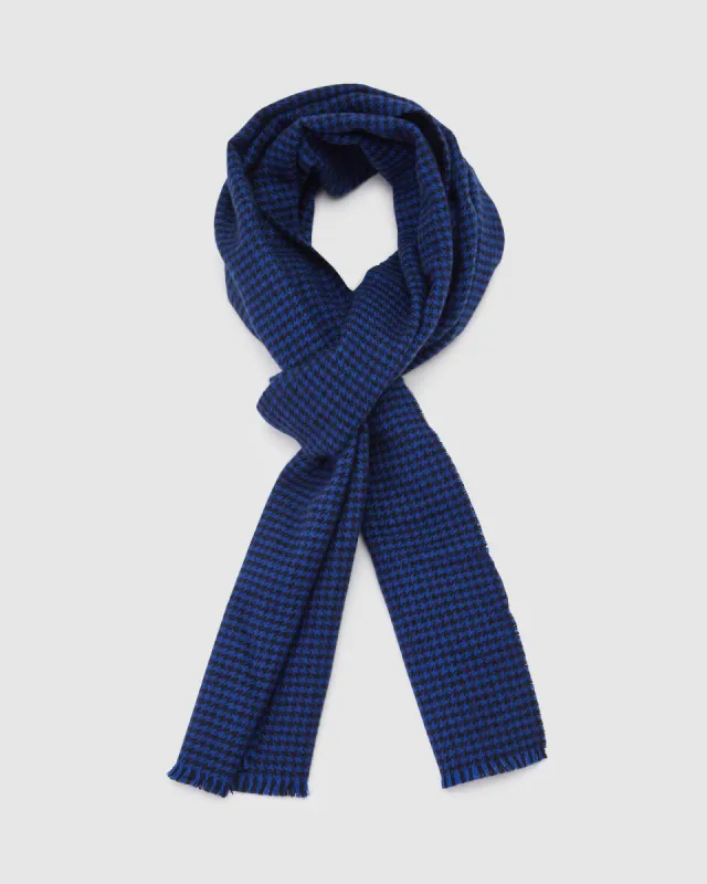 Reid Wool Check Scarf sold by Oxford Shop
