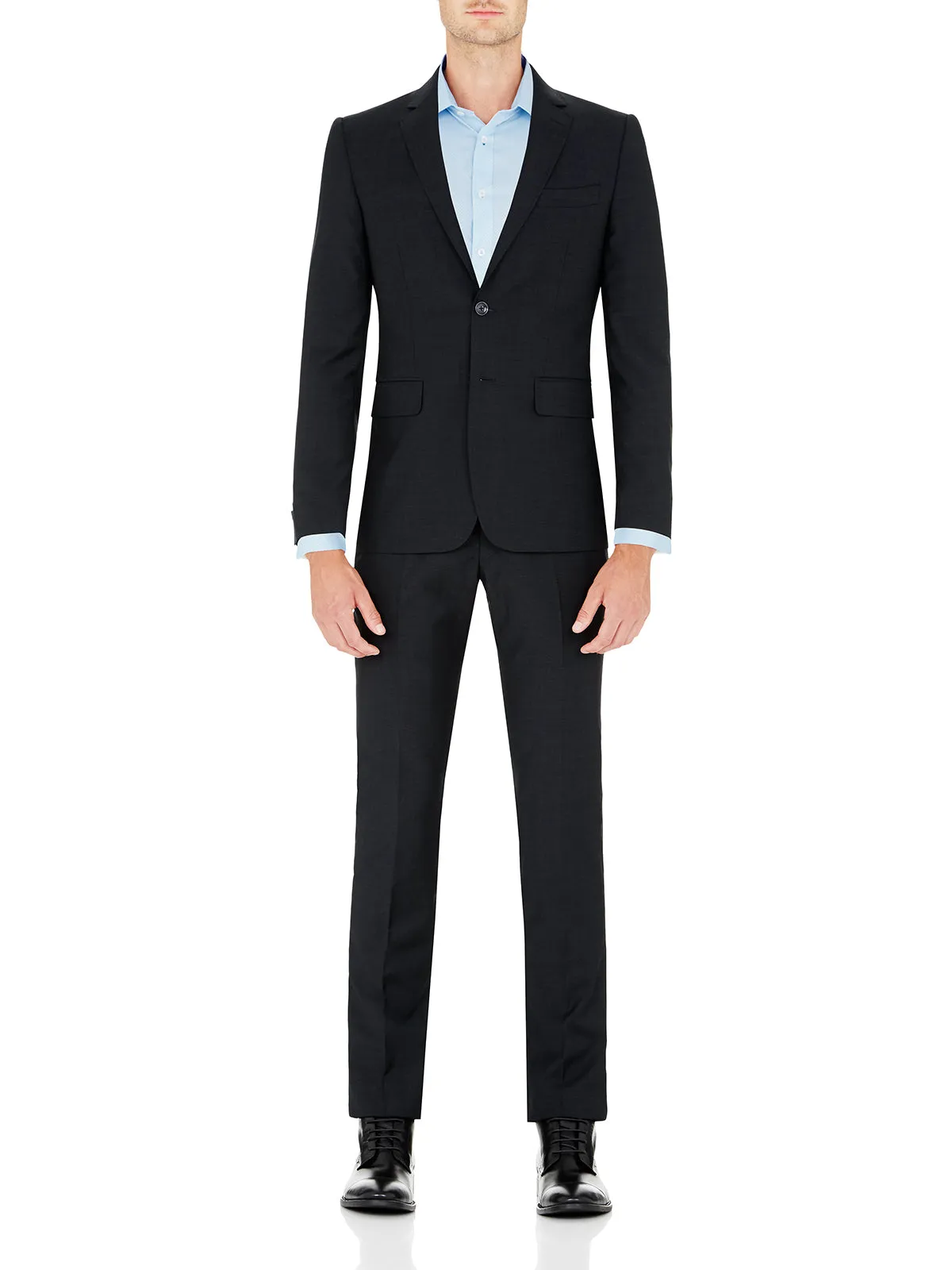 Beckton Self Spot Shirt sold by Oxford Shop product image thumbnail 2