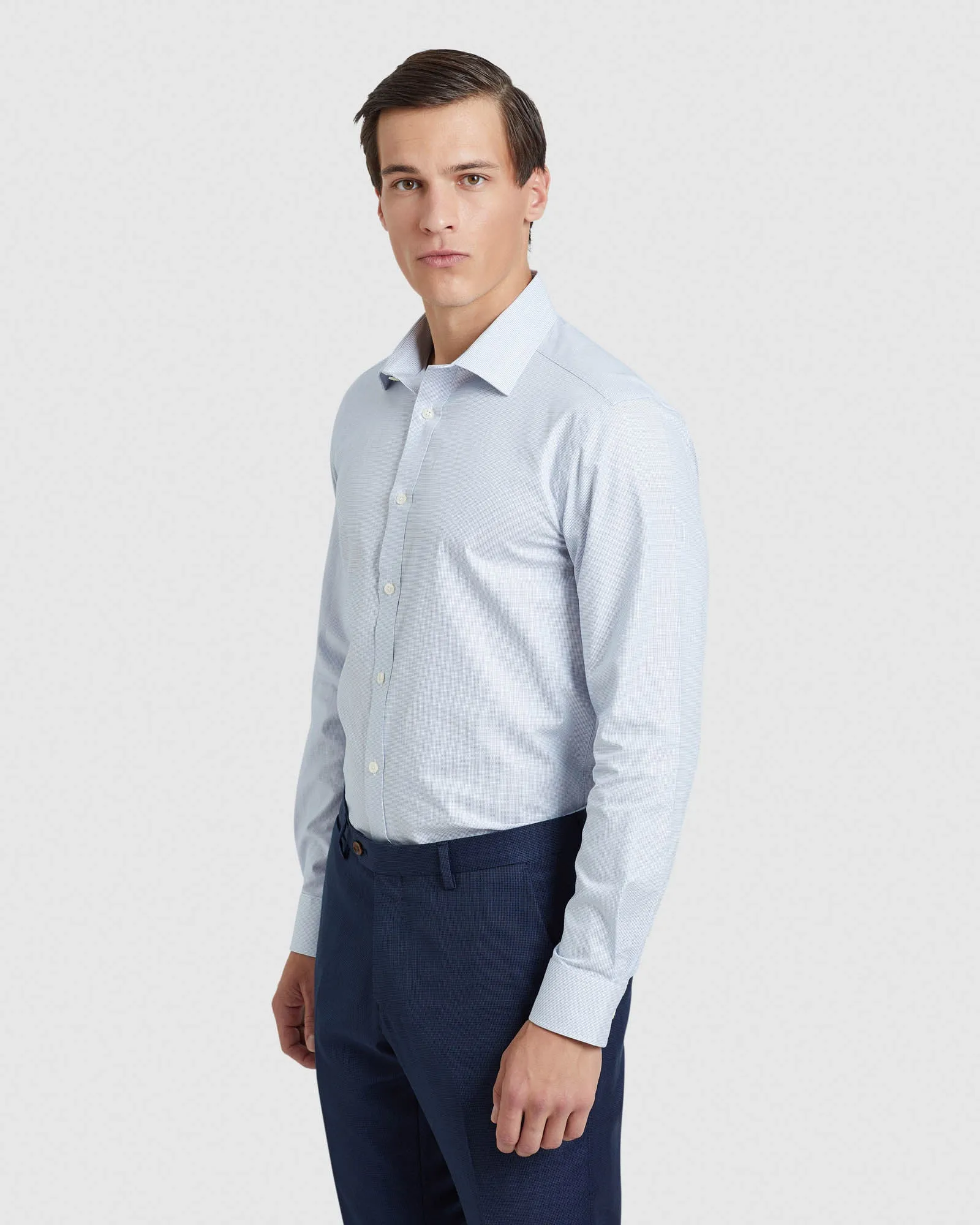 Beckton Dobby Shirt sold by Oxford Shop product image thumbnail 2