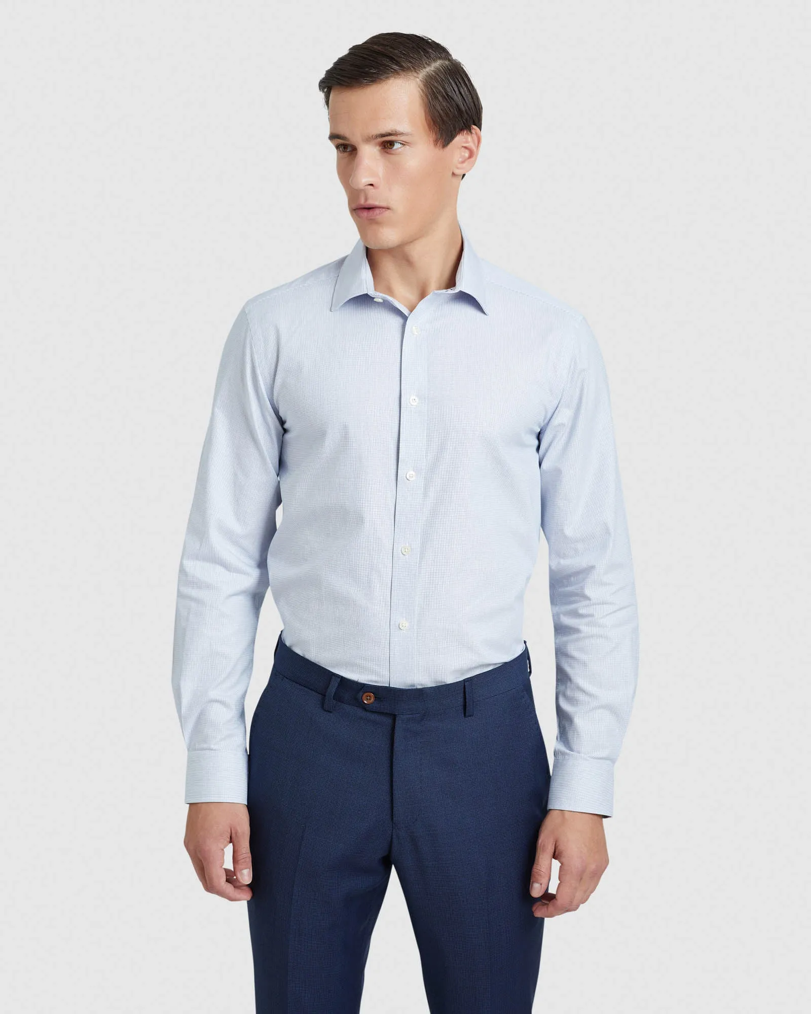 Beckton Dobby Shirt sold by Oxford Shop product image thumbnail 5