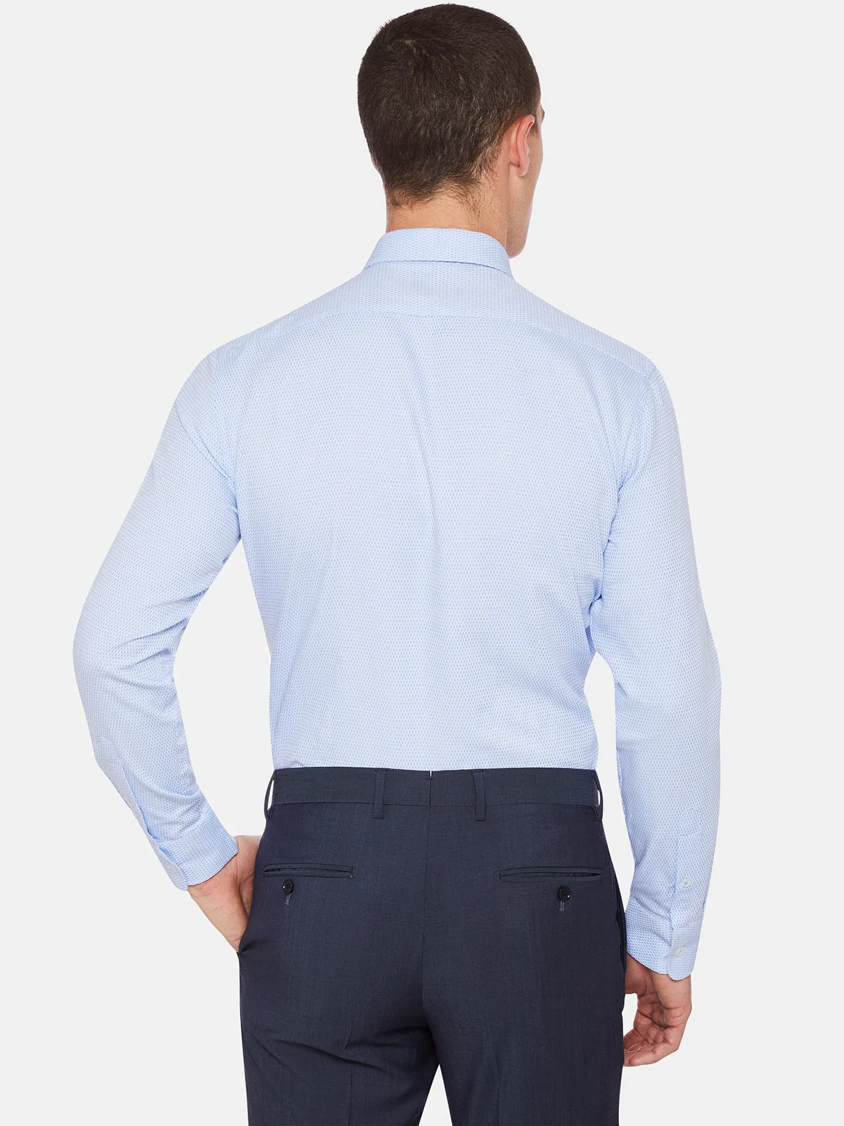 Islington Dobby Shirt sold by Oxford Shop product image thumbnail 4