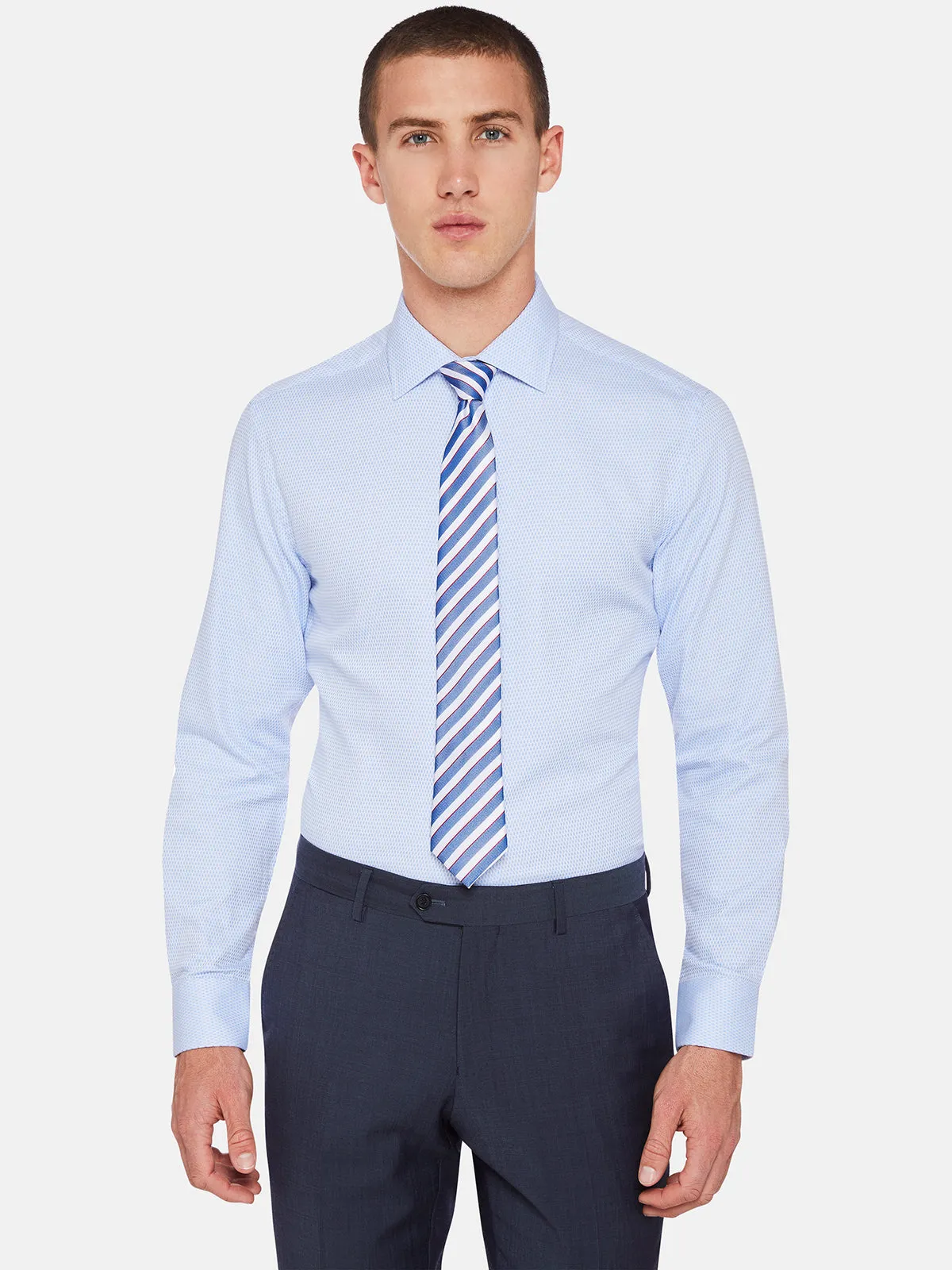 Islington Dobby Shirt sold by Oxford Shop