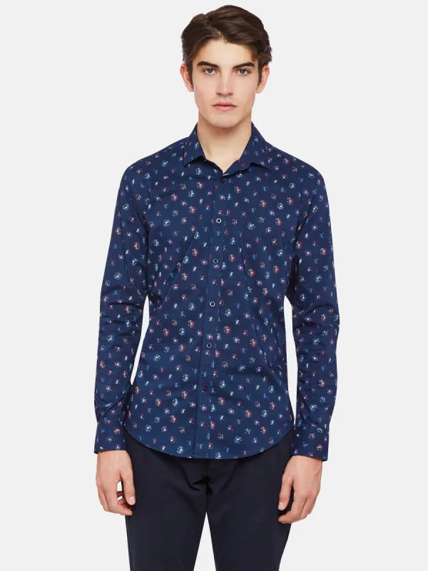 Kenton Floral Printed Shirt sold by Oxford Shop