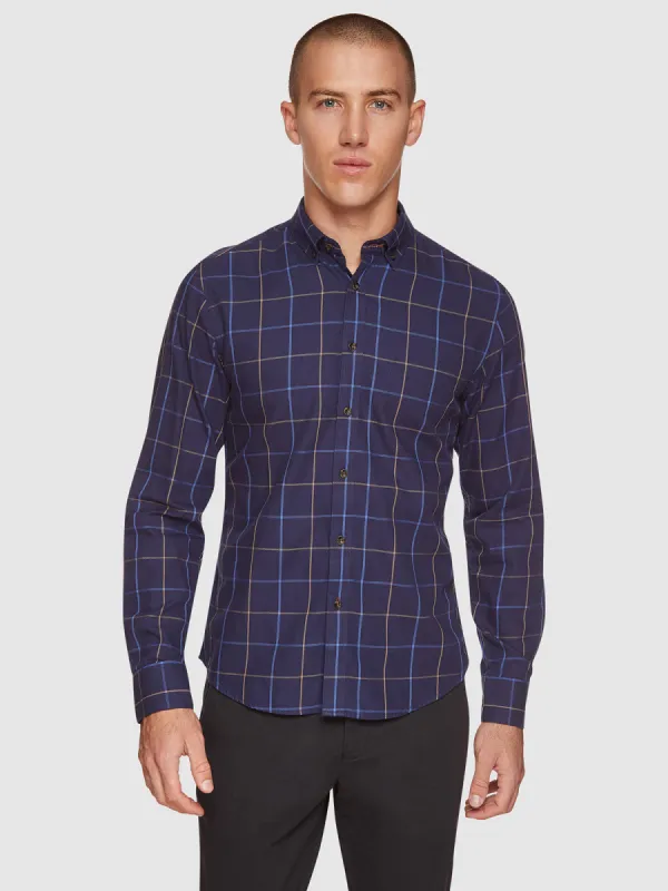Stratton Checked Shirt sold by Oxford Shop