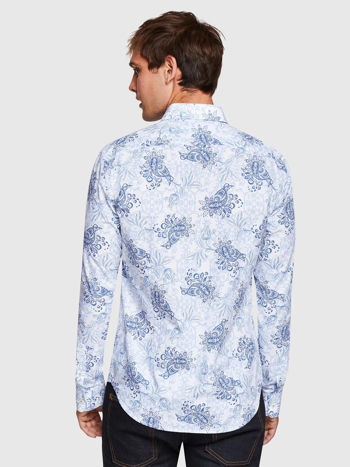 Kenton Floral Printed Shirt sold by Oxford Shop product image thumbnail 4