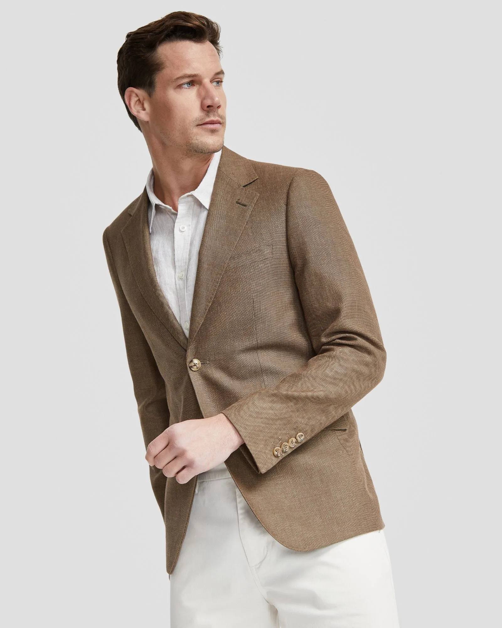 Blake Linen Blend Blazer sold by Oxford Shop product image thumbnail 4