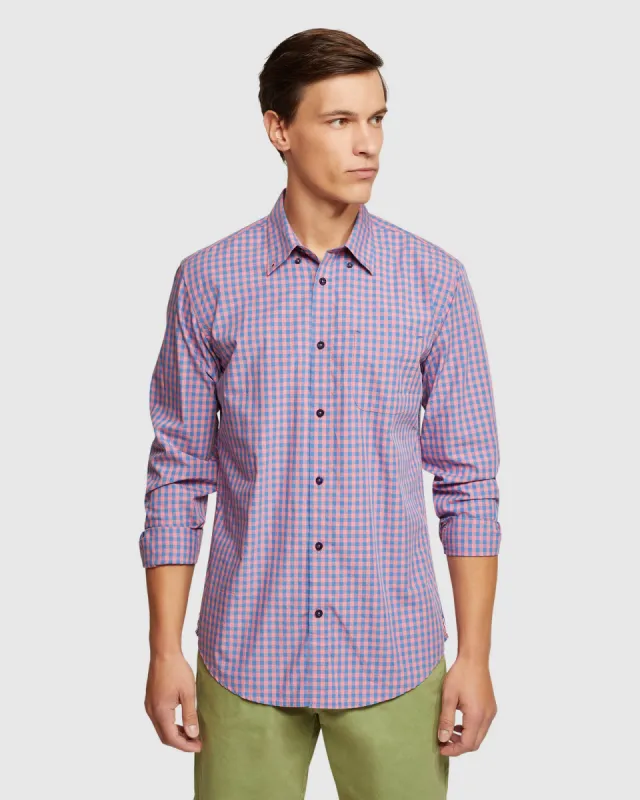Uxbridge Gingham Shirt sold by Oxford Shop