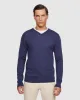 V-Neck Pure Merino Wool Pullover sold by Oxford Shop