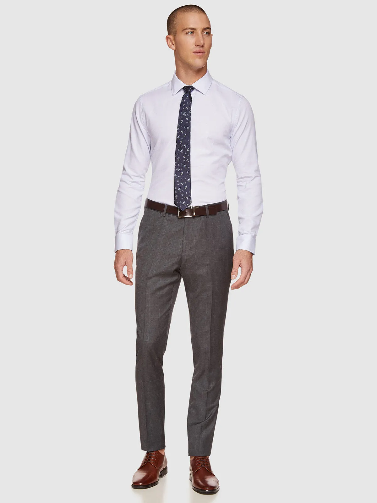 Beckton Dobby Dot Shirt sold by Oxford Shop product image thumbnail 5