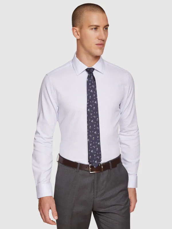 Beckton Dobby Dot Shirt sold by Oxford Shop