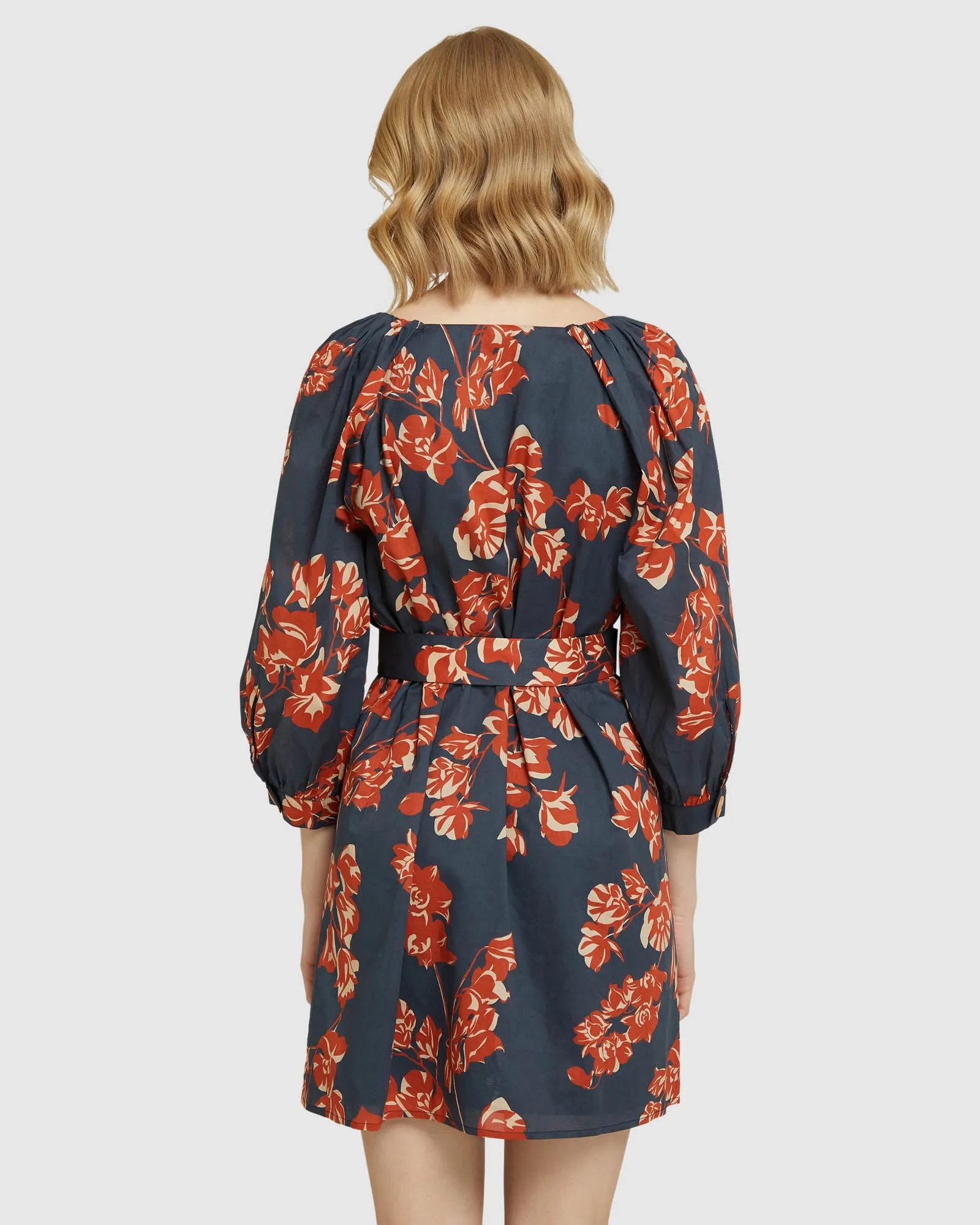 Peony Tropical Print Dress sold by Oxford Shop product image thumbnail 3