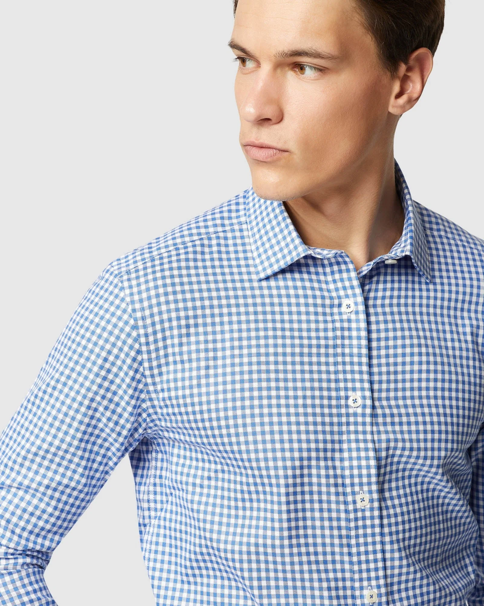 Beckton Checked Shirt sold by Oxford Shop product image thumbnail 4