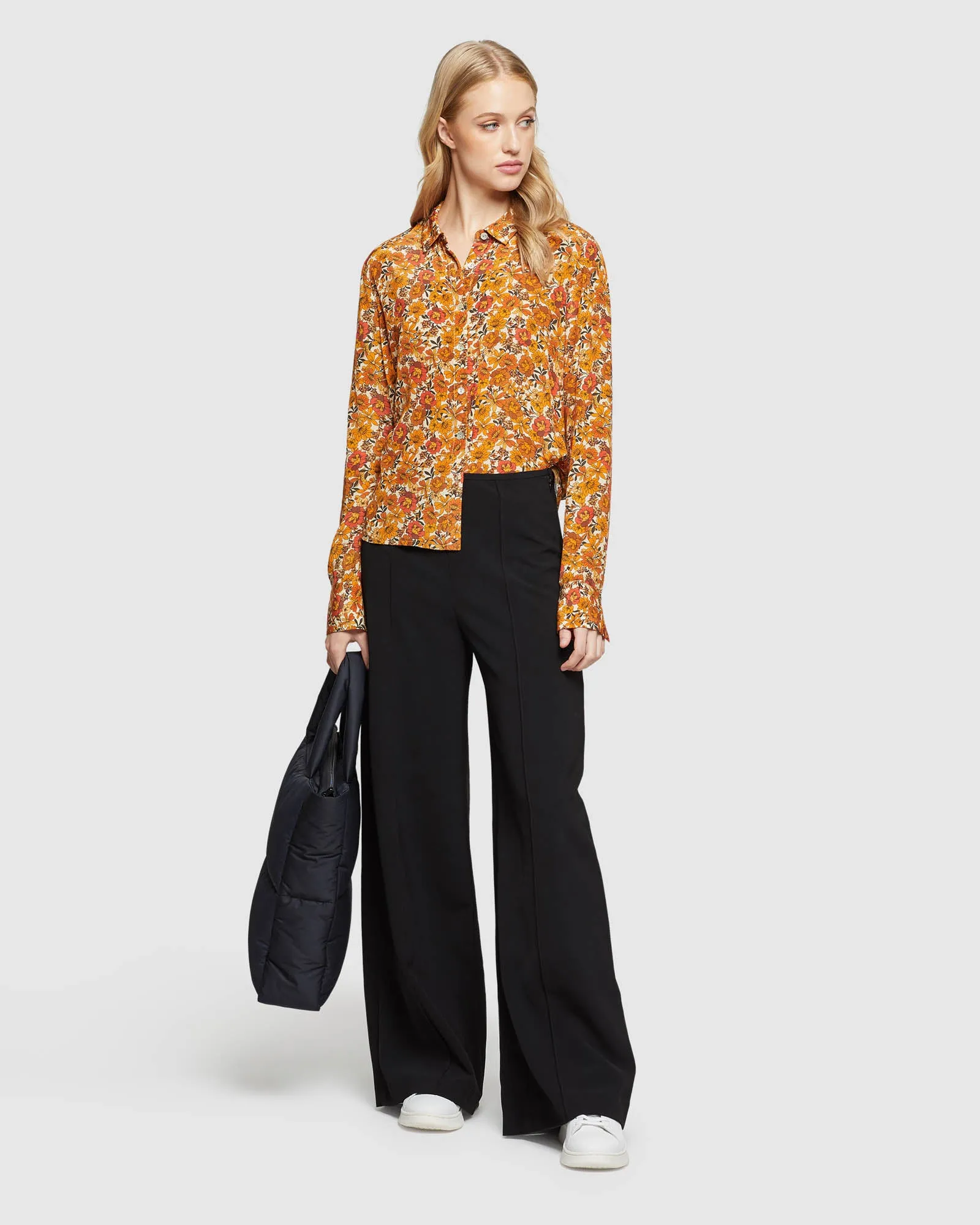 Poppy Floral Printed Shirt sold by Oxford Shop product image thumbnail 5