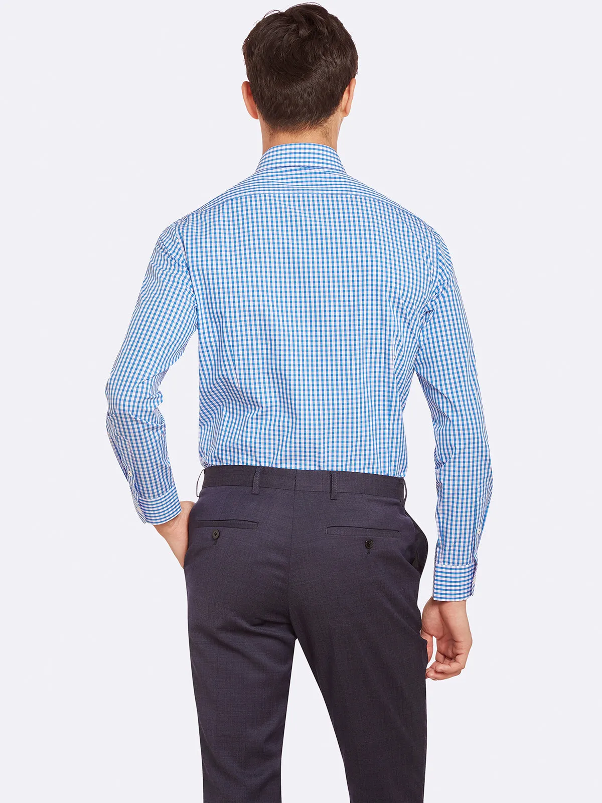 Beckton Checked Shirt sold by Oxford Shop product image thumbnail 4
