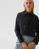 Carrie Cotton Crop Shirt sold by Oxford Shop