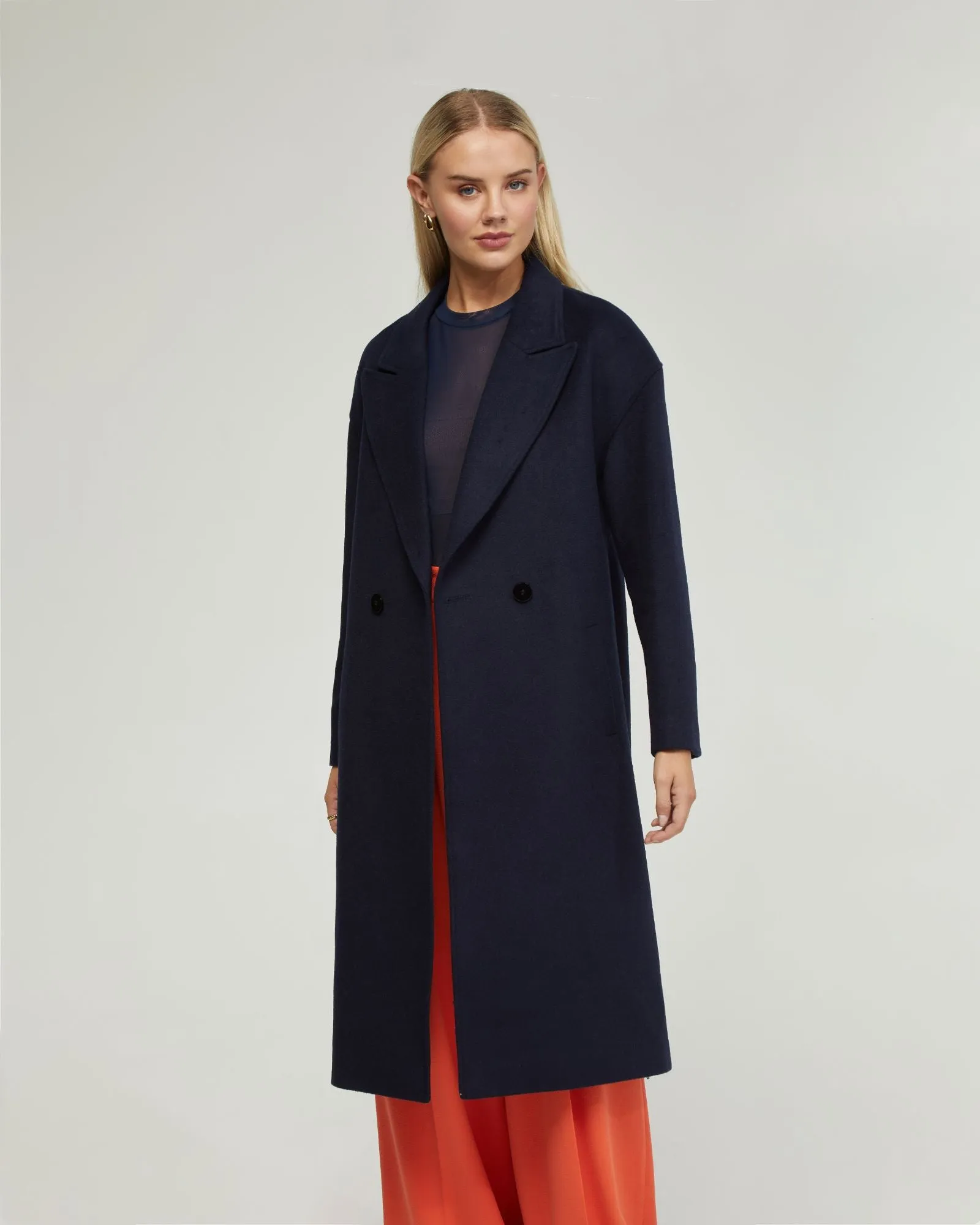 Celia Wool Rich Half Lined Coat sold by Oxford Shop product image thumbnail 4
