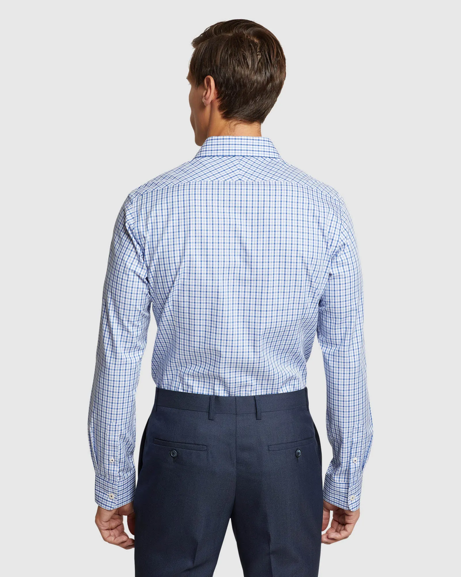 Beckton Small Check Shirt sold by Oxford Shop product image thumbnail 3