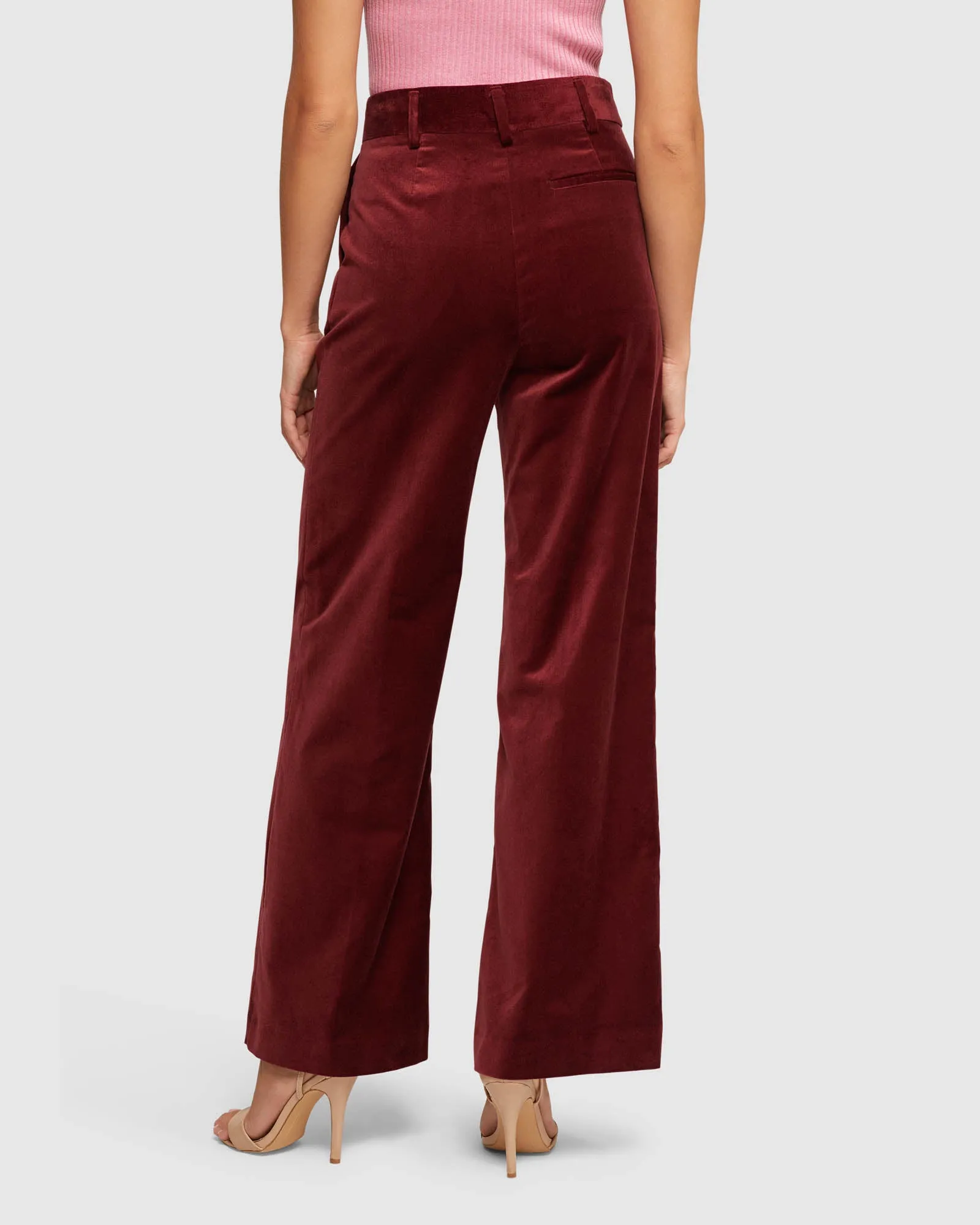 Lydia Velvet Trousers sold by Oxford Shop product image thumbnail 3