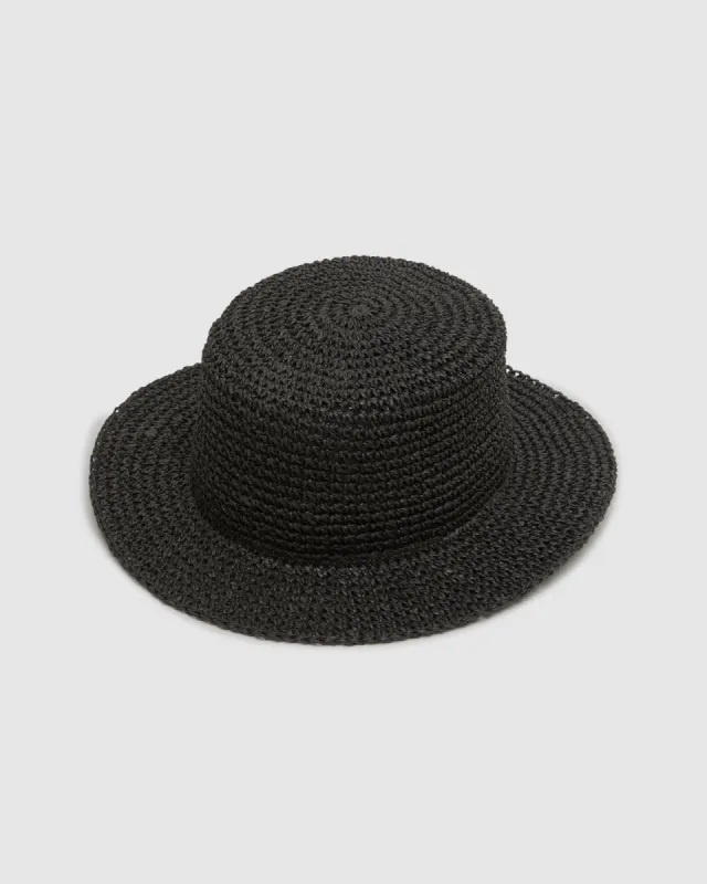 Juliette Summer Boater Hat sold by Oxford Shop