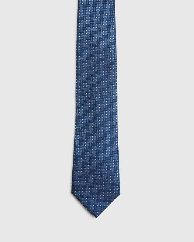 Hopsack And Dots Silk Tie sold by Oxford Shop